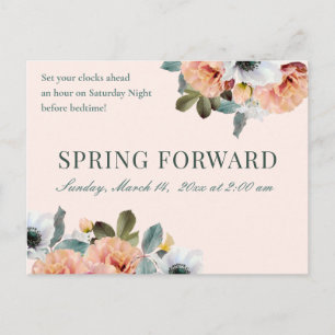Spring Forward Business Realtor Mailer Briefkaart