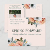 Spring Forward Business Realtor Mailer Briefkaart (Voorkant / Achterkant)