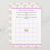 Spring Fox Baby shower Kaart (Voorkant / Achterkant)