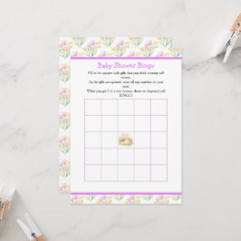 Spring Fox Baby shower Kaart