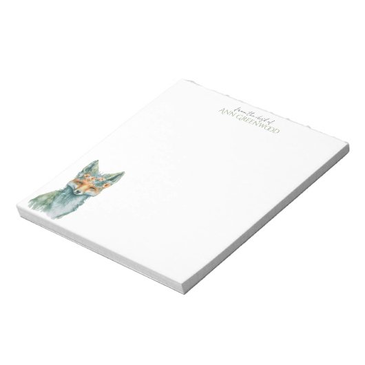 Spring Fox Custom Notitieblok (Linkerzijde)