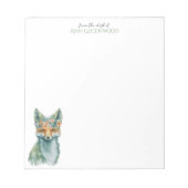 Spring Fox Custom Notitieblok (Voorkant)