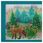 Spring Fox Fabric Stof (Swatch)