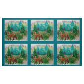Spring Fox Fabric Stof (Fat Quarter)