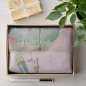 Spring French Limonade Stamp and Gardening Tools Tissuepapier (Geschenk)