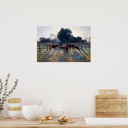 Spring Frost Elioth Gruner 1919 Australian Art Poster (Keuken)