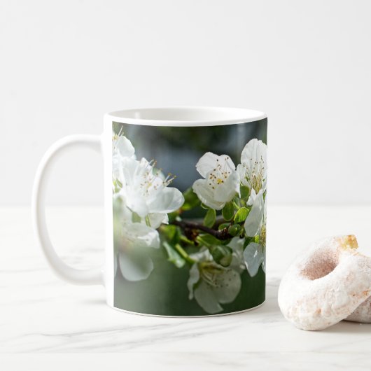 Spring Fruit Blossoms Mok (Met donut)