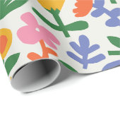 Spring Fun Floral Cadeaupapier (Rol Hoek)