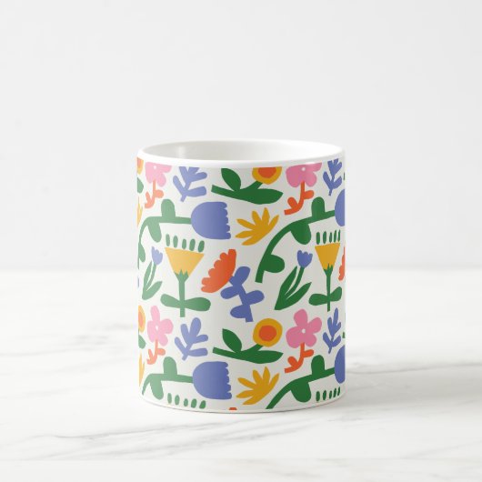 Spring Fun Floral Mok (Center)