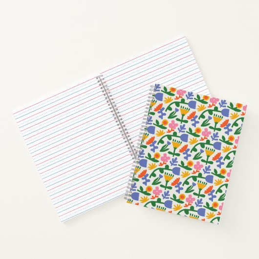 Spring Fun Floral Notitieboek (Binnen)