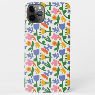 Spring Fun Floral Telefoon Case iPhone 11Pro Max Hoesje