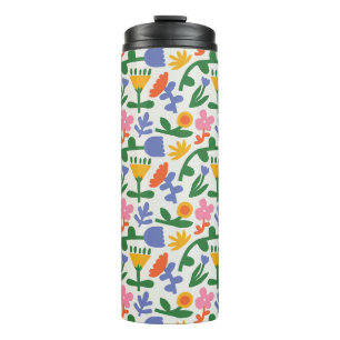 Spring Fun Floral Thermosbeker