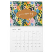 Spring Garden Abstract Bloemenschilderij 2025 Kalender (Jan 2027)