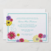 Spring Garden Afstuderen Twin Foto Kaart (Achterkant)