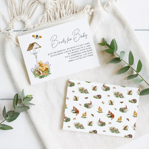 Spring Garden Baby shower Boek aanvragen Informatiekaartje