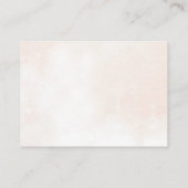 Spring Garden Baby shower Boeken voor Baby Informatiekaartje (Achterkant)