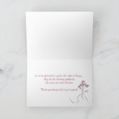 Spring Garden Bedankkaart (Binnen)