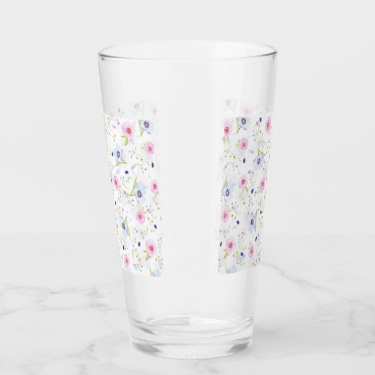 Spring Garden Bloemen Patroon Glas (Links)