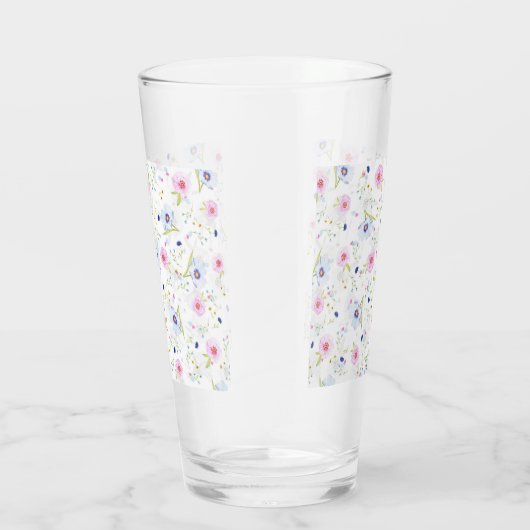Spring Garden Bloemen Patroon Glas (Rechts)
