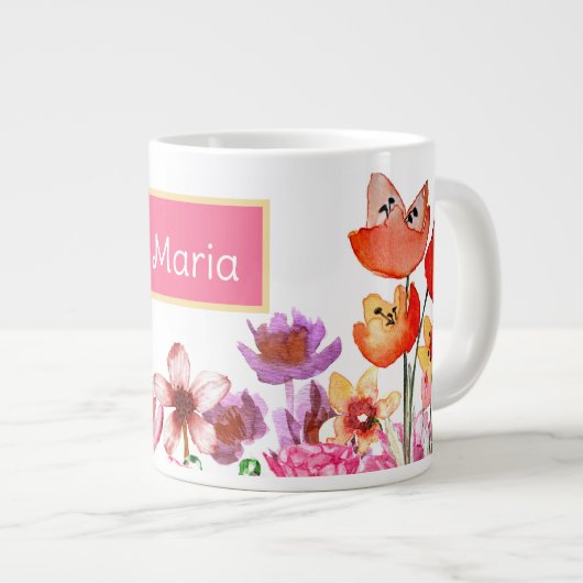 Spring Garden Blooms Grote Koffiekop (Voorkant rechts)