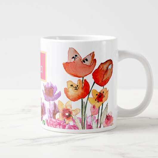 Spring Garden Blooms Grote Koffiekop (Rechts)