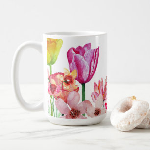 Spring Garden Blooms Koffiemok