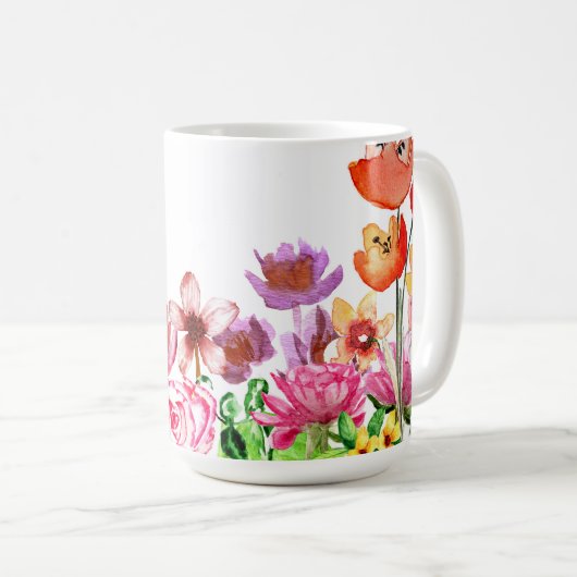 Spring Garden Blooms Koffiemok (Voorkant rechts)