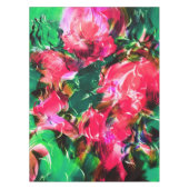 Spring Garden Blush roze Rose Flowers Bloom Tafelkleed (Voorkant)