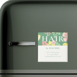 Spring Garden Boho Bloemenmarketing Magneet