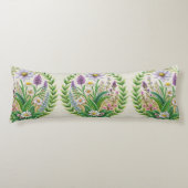 Spring Garden borduurwerk kussen ontwerp kamille (Voorkant)