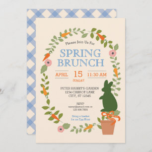 Spring Garden Brunch Uitnodiging