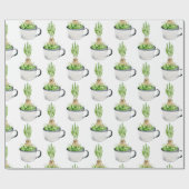Spring Garden Bulb Floral Plant Cadeaupapier (Vlak)