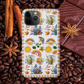 Spring Garden Butterfly Rainbow Sunshine groen Case-Mate iPhone Case