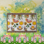 Spring Garden Butterfly Rainbow Sunshine groen Deken