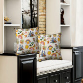 Spring Garden Butterfly Rainbow Sunshine groen Kussen