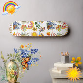 Spring Garden Butterfly Rainbow Sunshine groen Persoonlijk Skateboard