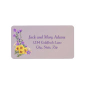 Spring Garden Collectie Etiket (Voorkant)