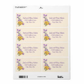 Spring Garden Collectie Etiket (Full Sheet)