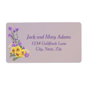 Spring Garden Collectie Etiket (Voorkant)