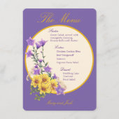 Spring Garden Collectie Menu (Voorkant)