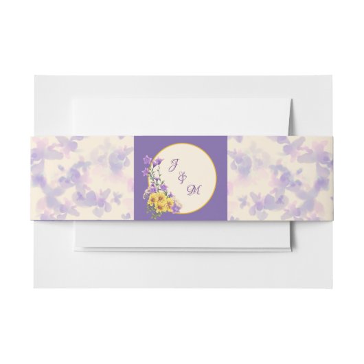 Spring Garden Collectie Uitnodigingen Wikkel (Voorkant Voorbeeld)