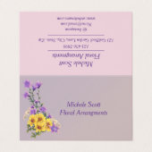 Spring Garden Collectie Visitekaartje (Buitenkant ongevouwen)