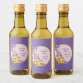 Spring Garden Collectie Wijn Etiket (Flessen)