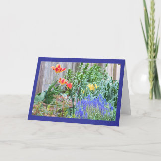 Spring Garden color card Kaart