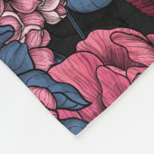Spring garden fleece deken (Hoek)