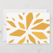 Spring Garden Floral Baby shower Uitnodiging (Achterkant)