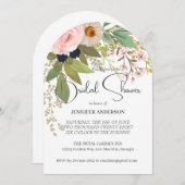 Spring Garden Floral Bouquet Vrijgezellenfeest Kaart (Voorkant / Achterkant)