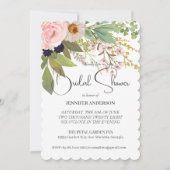 Spring Garden Floral Bouquet Vrijgezellenfeest Kaart (Voorkant)