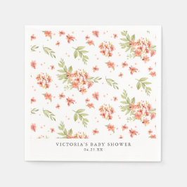 Spring Garden Florals | BABY SHOWER WATERVERF Servet