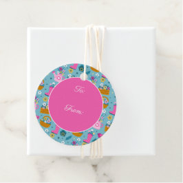 Spring Garden Flowers Bedankjes Labels